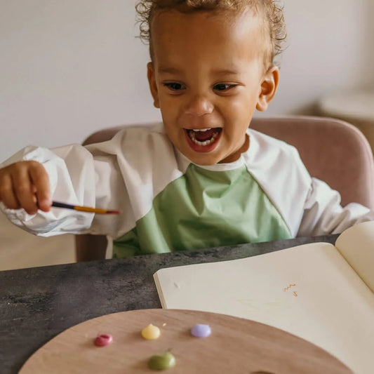 Smikkels mouwslab groen