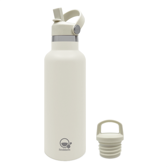 Smikkels thermos drinkfles 500ml wit