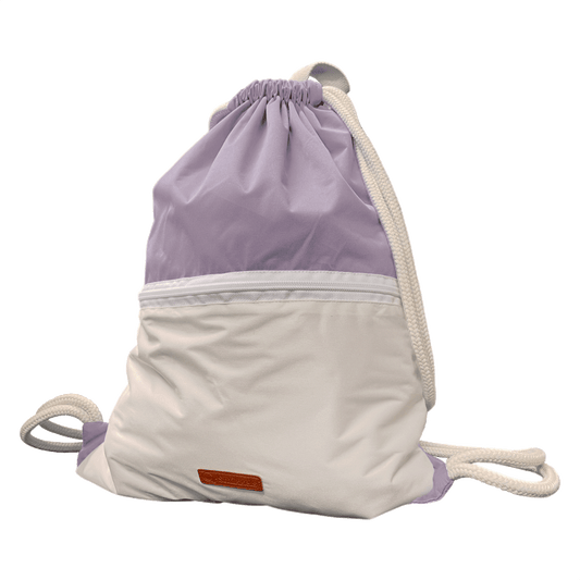 Smikkels gym- en zwemtas met dik koord Lila