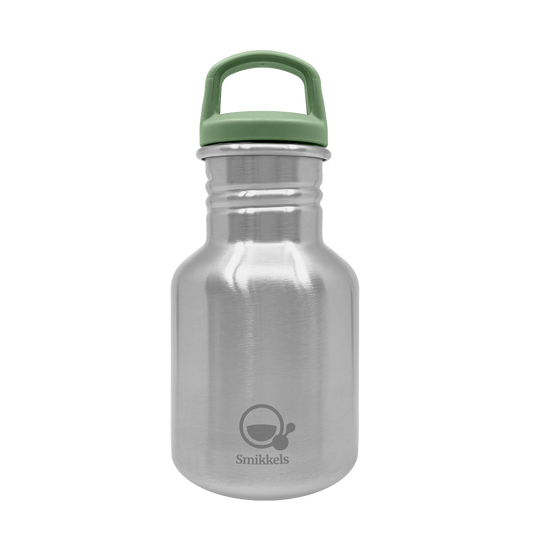 Smikkels drinkfles 350ml Basic groen