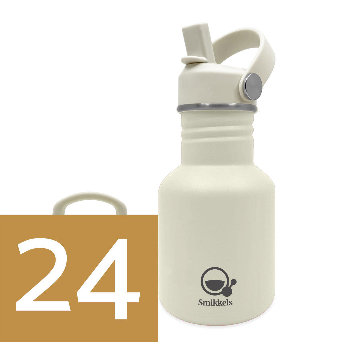 Steel bottle 350ml MC 24PCS