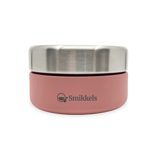 Smikkels fruitbakjes 280ml roze