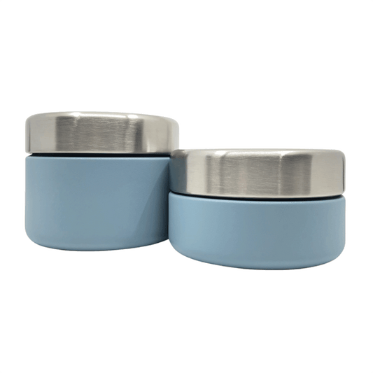 Smikkels fruitbakjes set 240ml en 280ml blauw