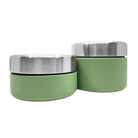 Smikkels fruitbakjes set 240ml en 280ml groen