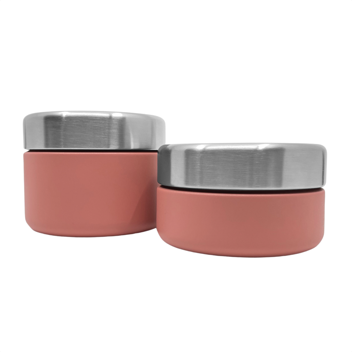 Smikkels fruitbakjes set 240ml en 280ml roze