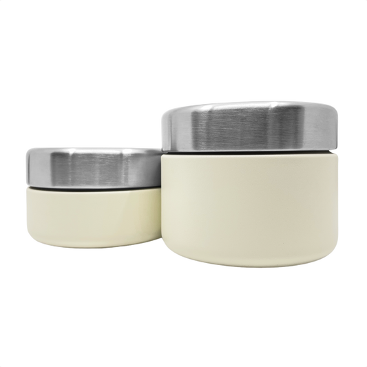 Smikkels fruitbakjes set 240ml en 280ml wit