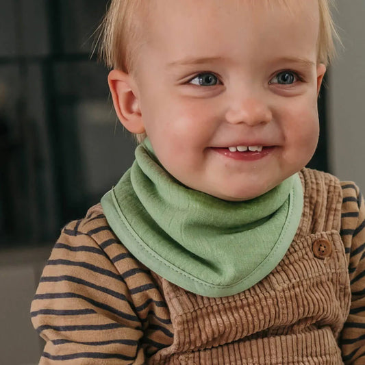 Groene bandana slab peuter