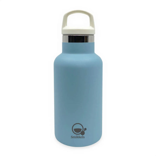 RVS thermos drinkfles rvs thermosfles blauw Smikkels