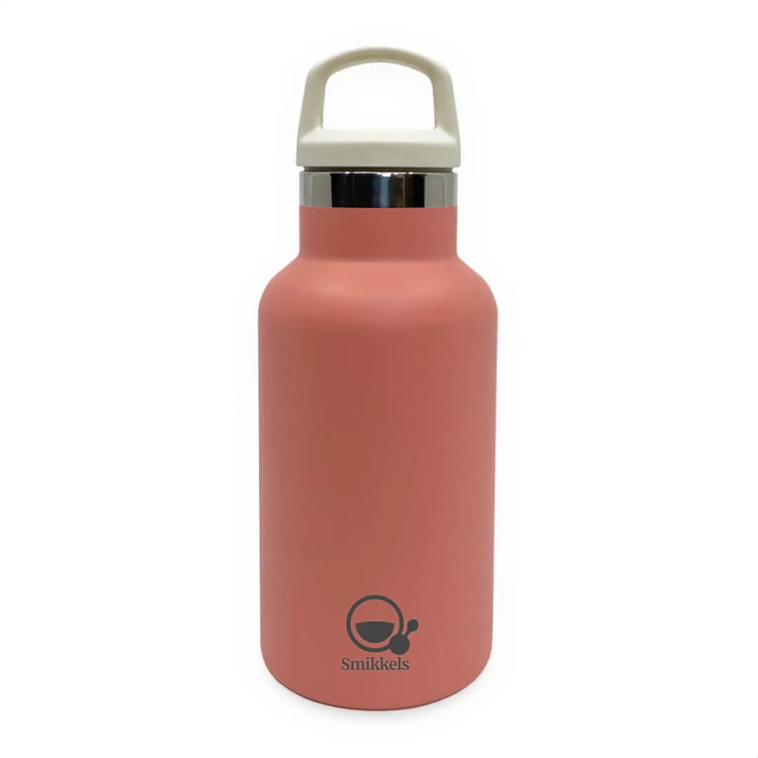 Thermosfles 350ml roze - Smikkels