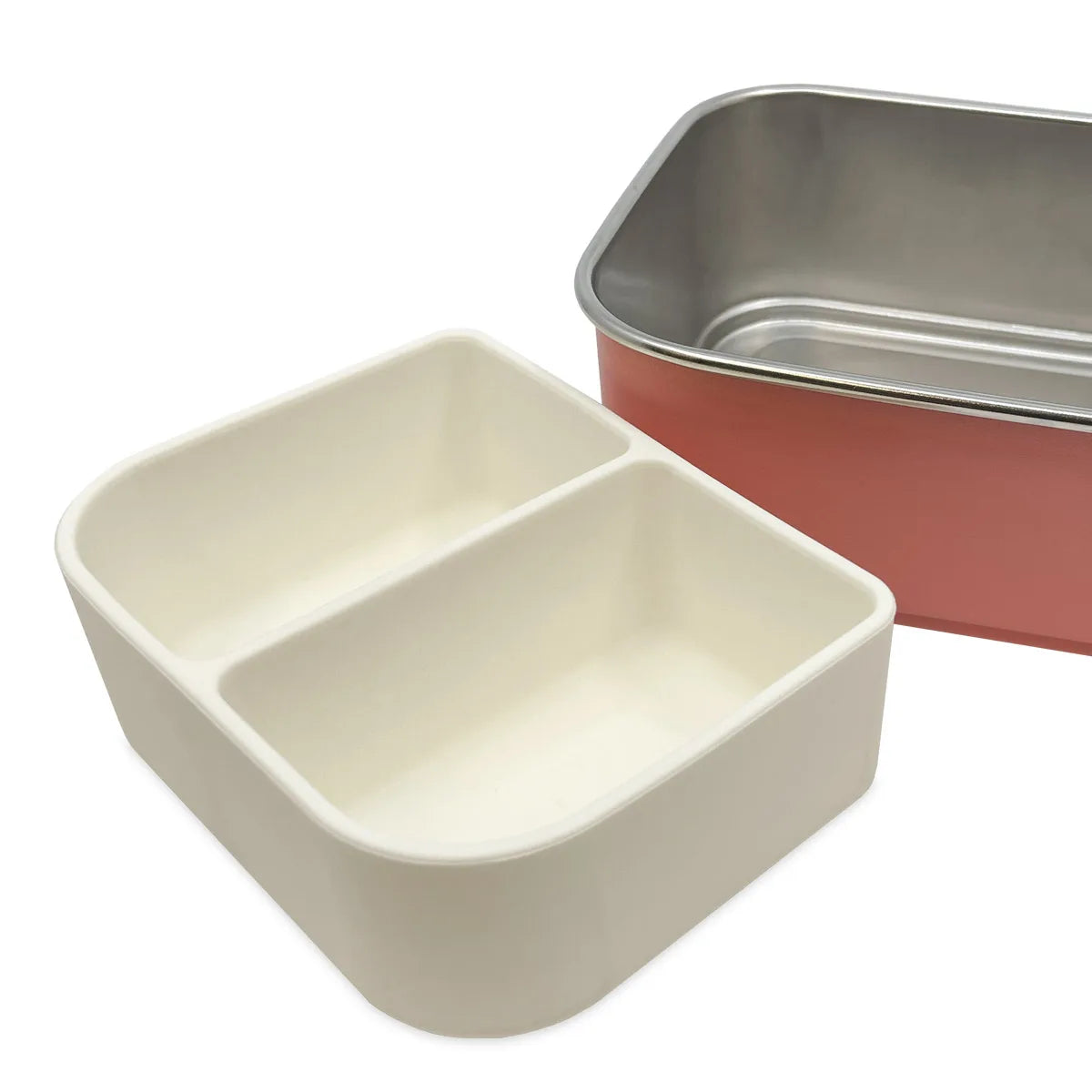 Smikkels lunchbox verdeler met roze lunchbox