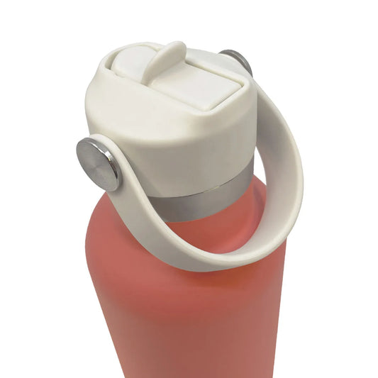 Smikkels RVS thermos drinkfles roze