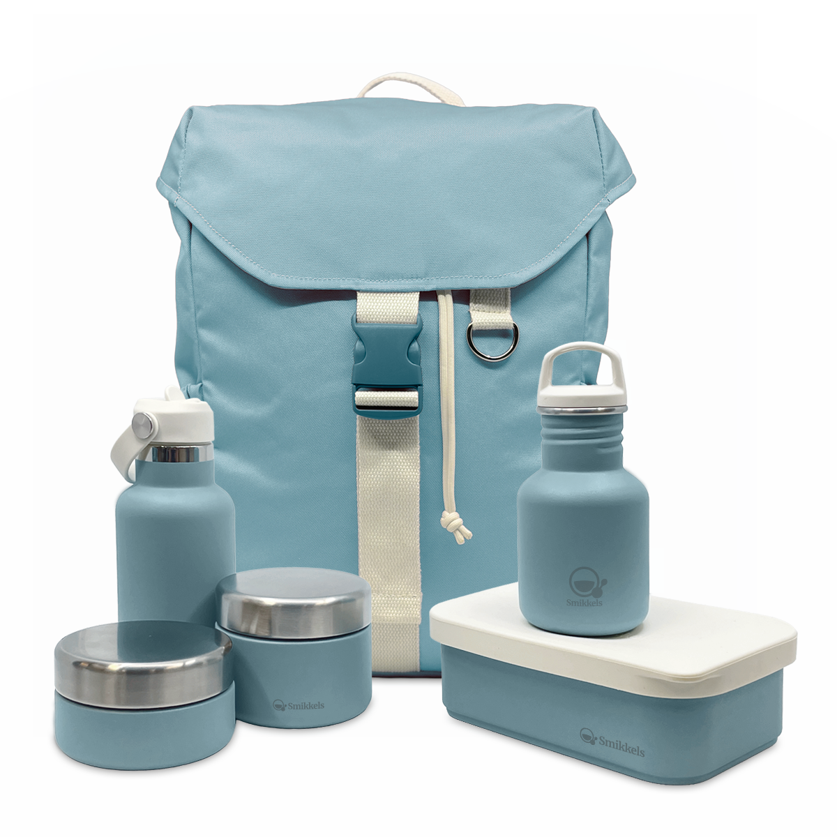 Schoolset Daily Wander Original Blauw
