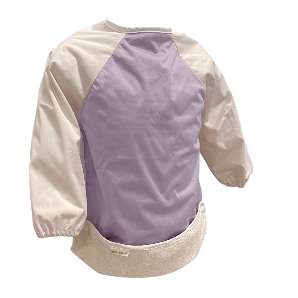 Lila mouwslab L van Smikkels van met zacht RPET buitenkant en badstof binnenkant 