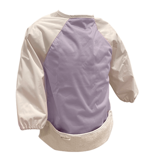 Lila mouwslab L van Smikkels van met zacht RPET buitenkant en badstof binnenkant 