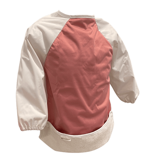 Roze mouwslab L van Smikkels van met zacht RPET buitenkant en badstof binnenkant 