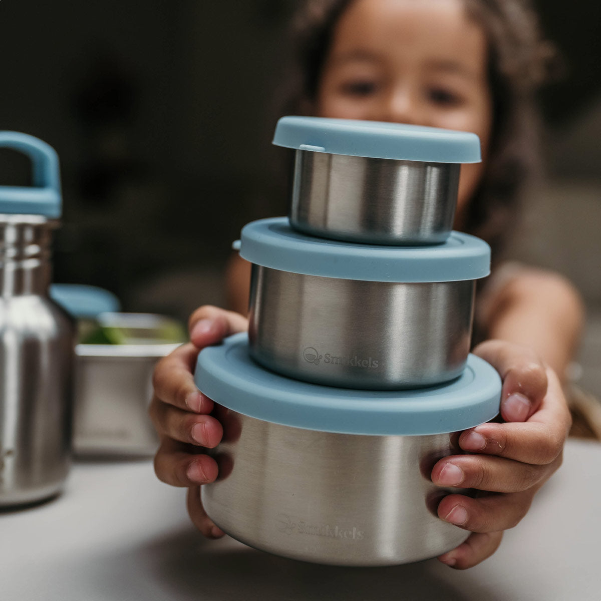 Schoolset Daily Wander Basic Blauw
