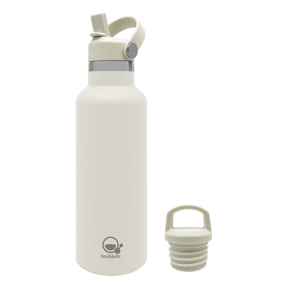 Smikkels thermos drinkfles 500ml wit