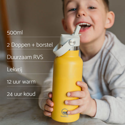 Smikkels RVS thermos drinkfles USP