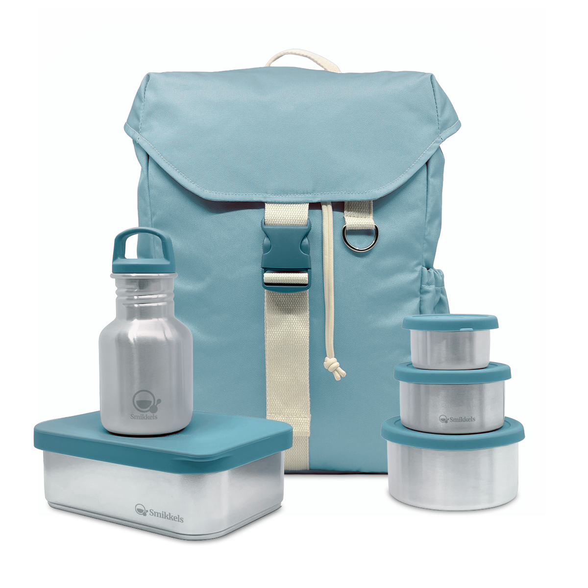 Schoolset Daily Wander Basic Blauw