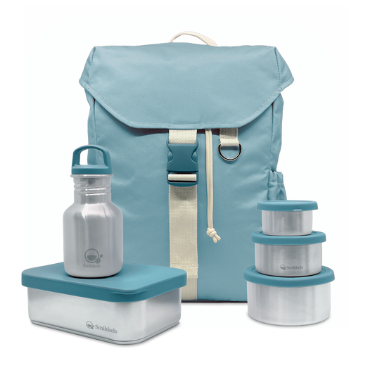 Schoolset Daily Wander Basic Blauw