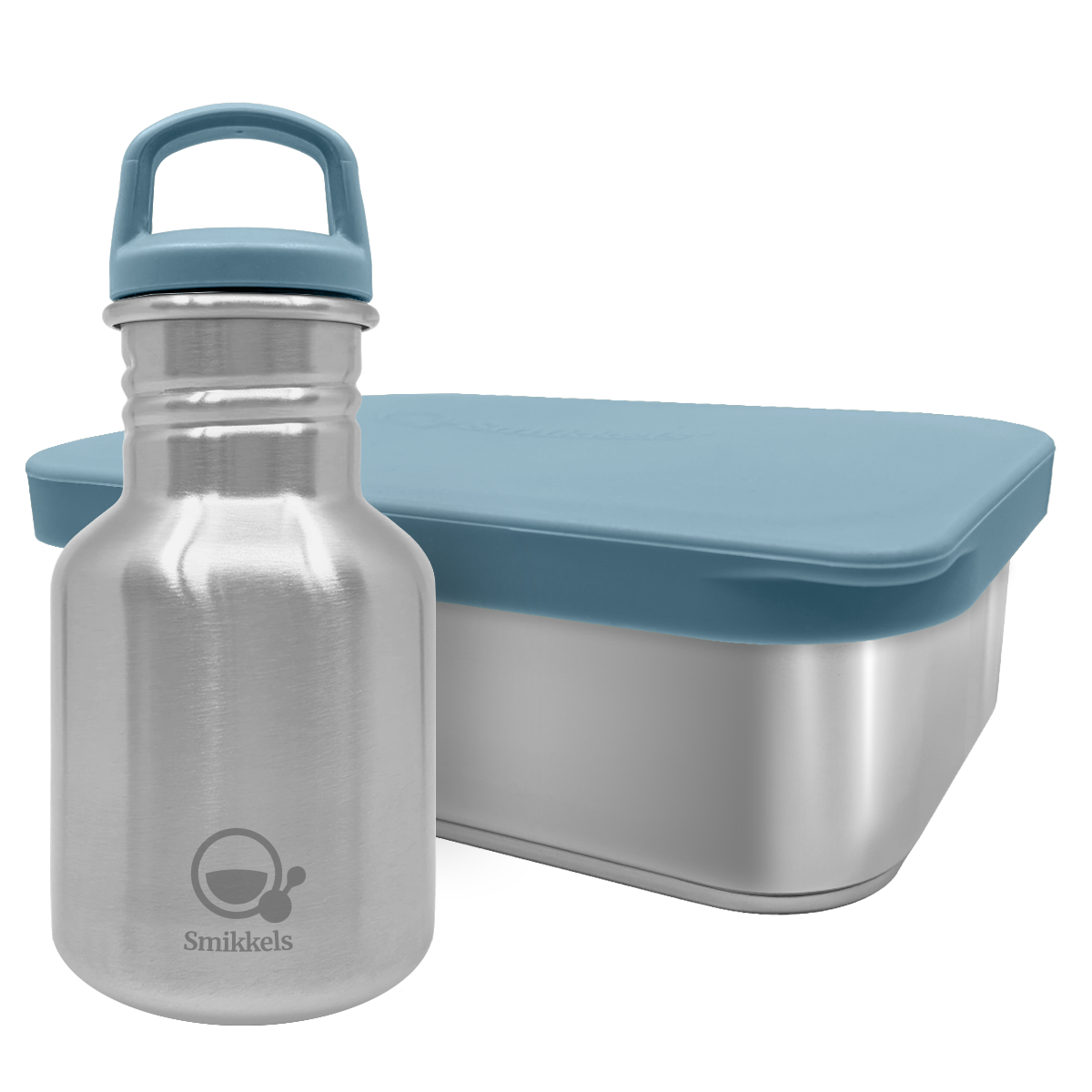 RVS lunchset Daily Basic Blauw