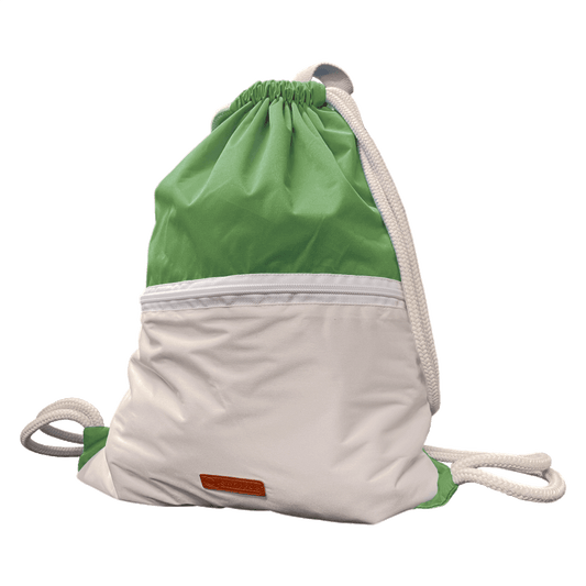 Smikkels gym- en zwemtas met dik koord Groen