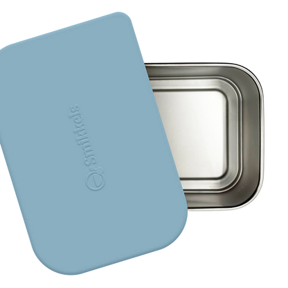 Siliconen deksel voor RVS lunchbox