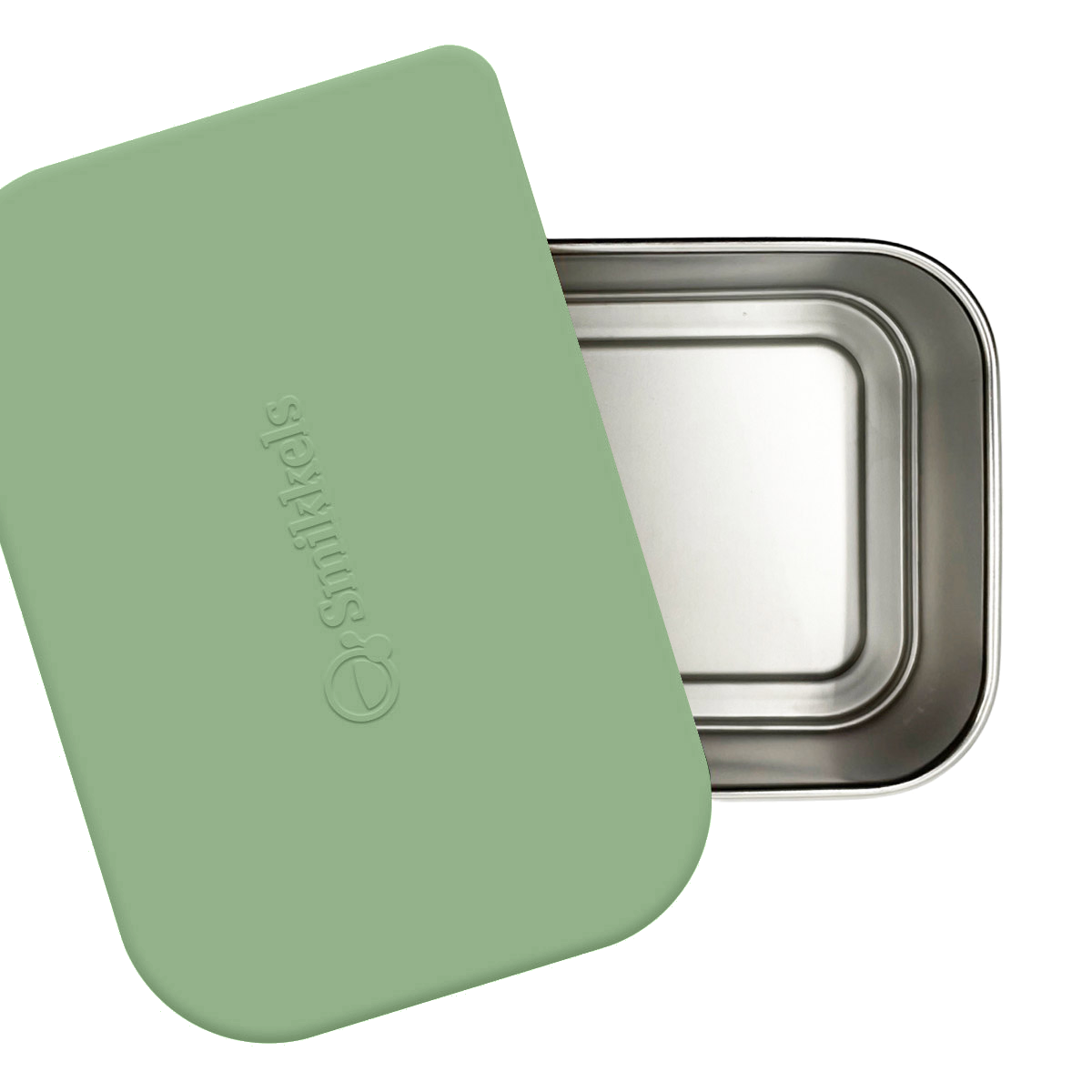 Siliconen deksel voor RVS lunchbox