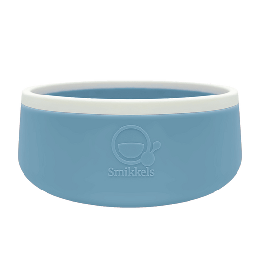 Blauw Smikkels kinderkommetje