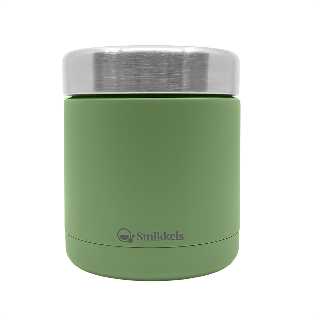 Smikkels thermos RVS lunchbakje groen