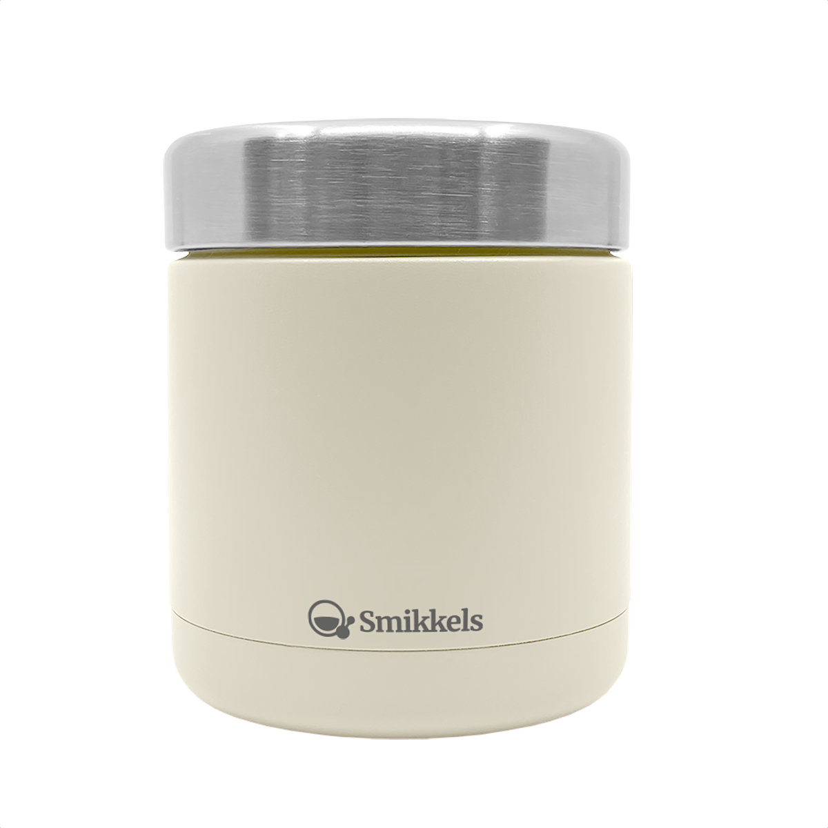 Smikkels thermos RVS lunchbakje wit