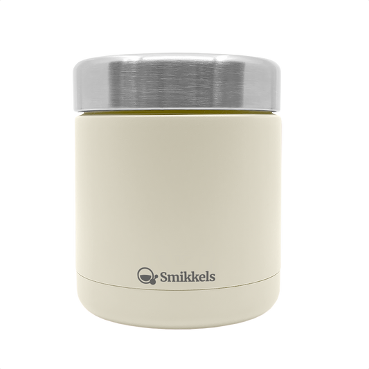 Smikkels thermos RVS lunchbakje wit