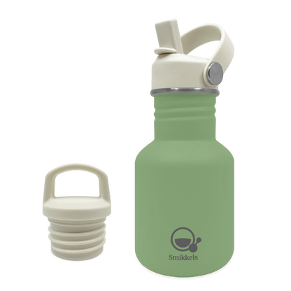 Smikkels RVS drinkfles 350ml groen
