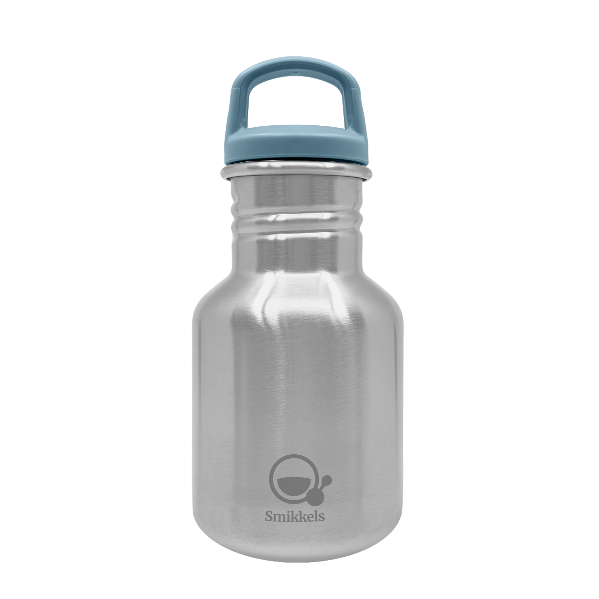 Smikkels drinkfles 350ml Basic blauw