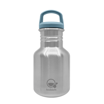 Smikkels drinkfles 350ml Basic blauw