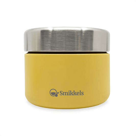 Smikkels fruitbakje 420ml geel