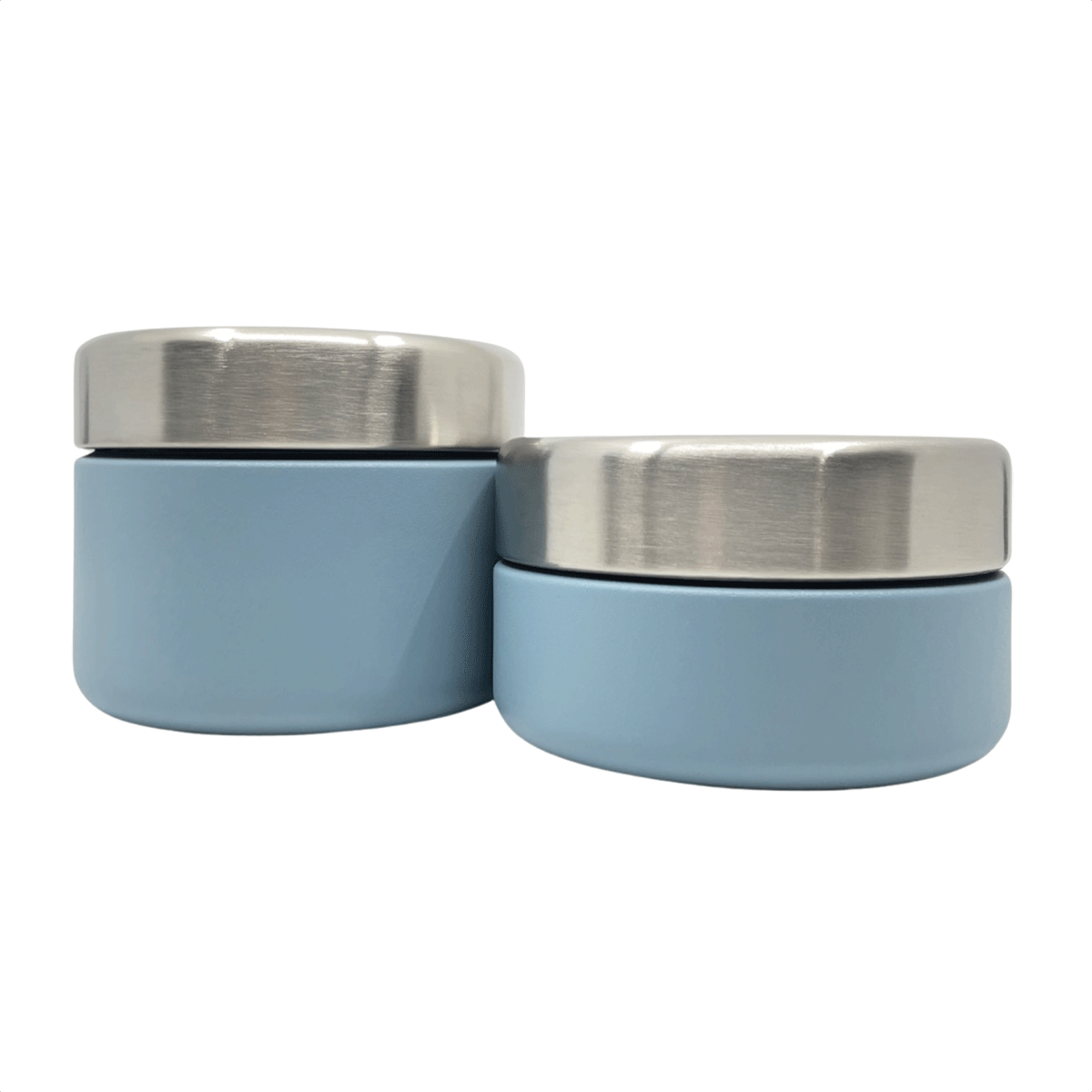 Smikkels fruitbakjes set 240ml en 280ml blauw
