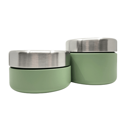 Smikkels fruitbakjes set 240ml en 280ml groen
