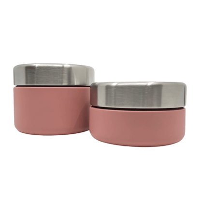 Smikkels fruitbakjes set 240ml en 280ml roze