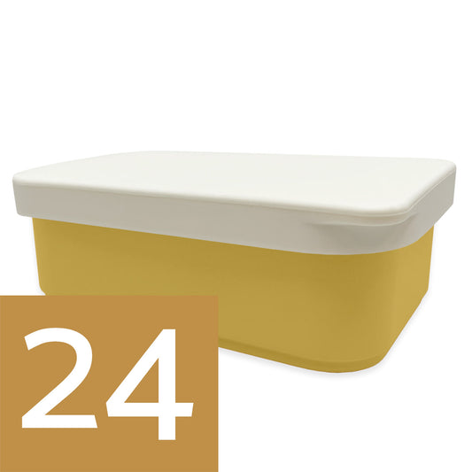 Lunchbox with silicone lid MC 24PCS