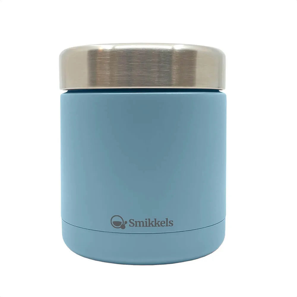 RVS Thermos lunchbakje blauw