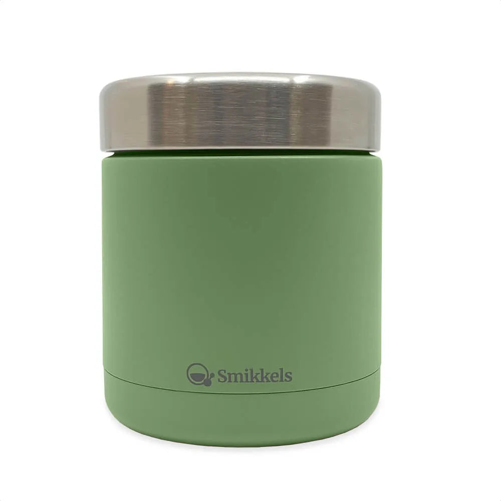 RVS Thermos lunchbakje groen