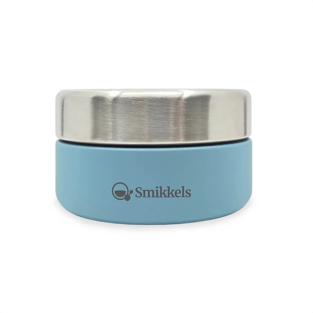 RVS Fruitbakje 280ml blauw - Smikkels