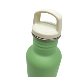 Drinkfles 350ml dop wit op fles groen - Smikkels