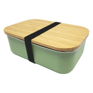 Lunchbox groen elastiek zwart Smikkels