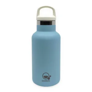 RVS thermos drinkfles rvs thermosfles blauw Smikkels