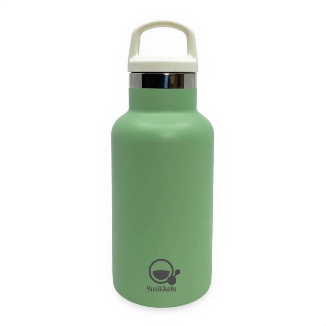 RVS thermos drinkfles 350ml rvs thermosfles groen Smikkels