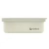 Smikkels RVS lunchbox met siliconen deksel wit
