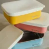 Smikkels lunchboxen met siliconen deksel